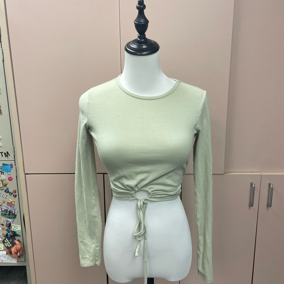 Hollister Y2K 5 piece lot baby tees crop tops knit cardigan shrug vest size XS - Picture 11 of 16